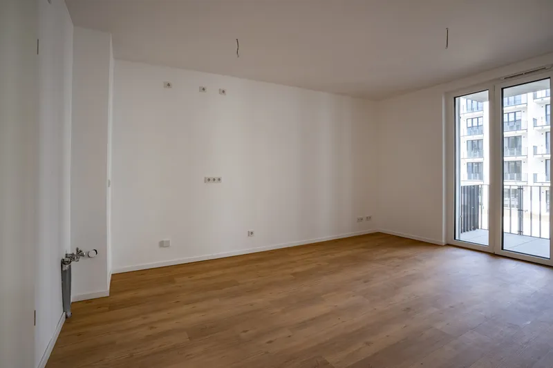 WBS 140 m. besonderem Wohnbedarf: 2-Zimmer-Wohnung mit Terrasse — photo 1
